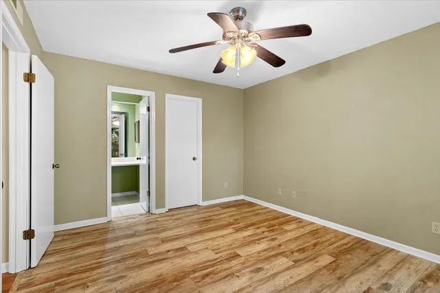 wooden floor in an empty room