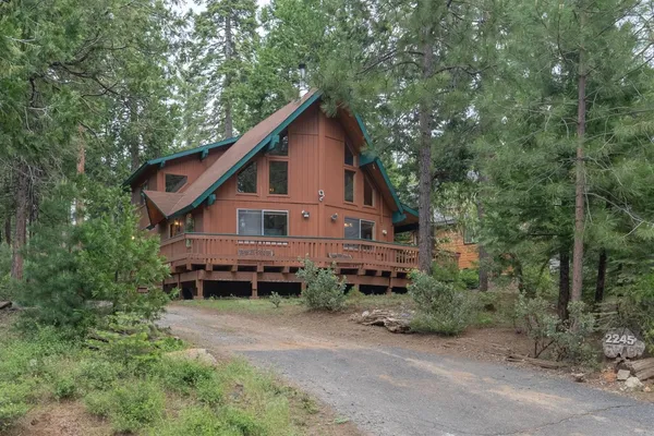 a house view with a outdoor space