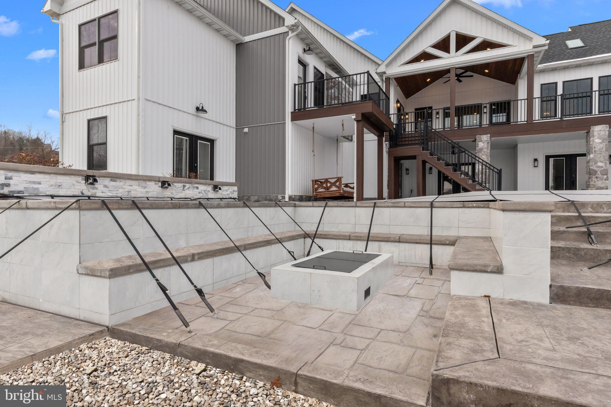 176 Fenstermaker Road Kutztown, PA 19530 - Photo 142 of 149 Modern outdoor space with fire pit allure.