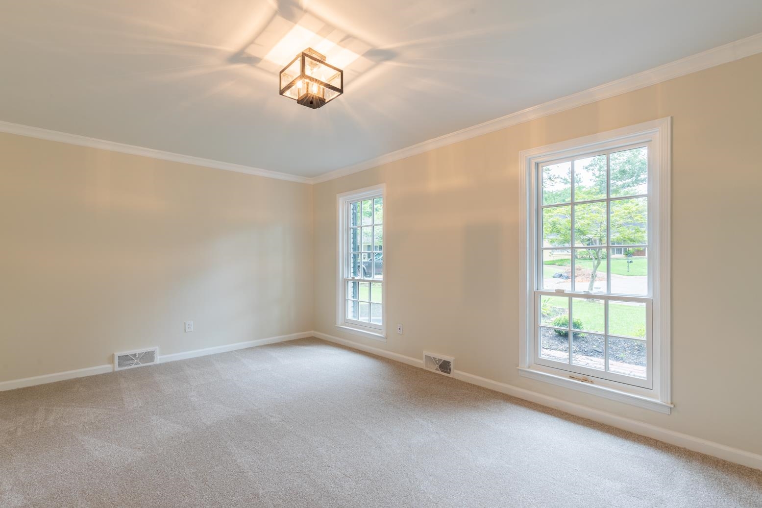 505 Thorn Ridge Cove Memphis, TN 38117 - Photo 21 of 31 Carpeted spare room featuring plenty of natural light and ornamental molding