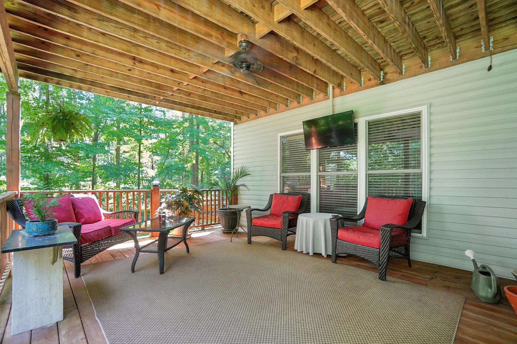 9952 Loop Road Millersport, OH 43046 - Photo 68 of 95 Covered Deck - 9952 Loop Road, Millersport, OH 43046