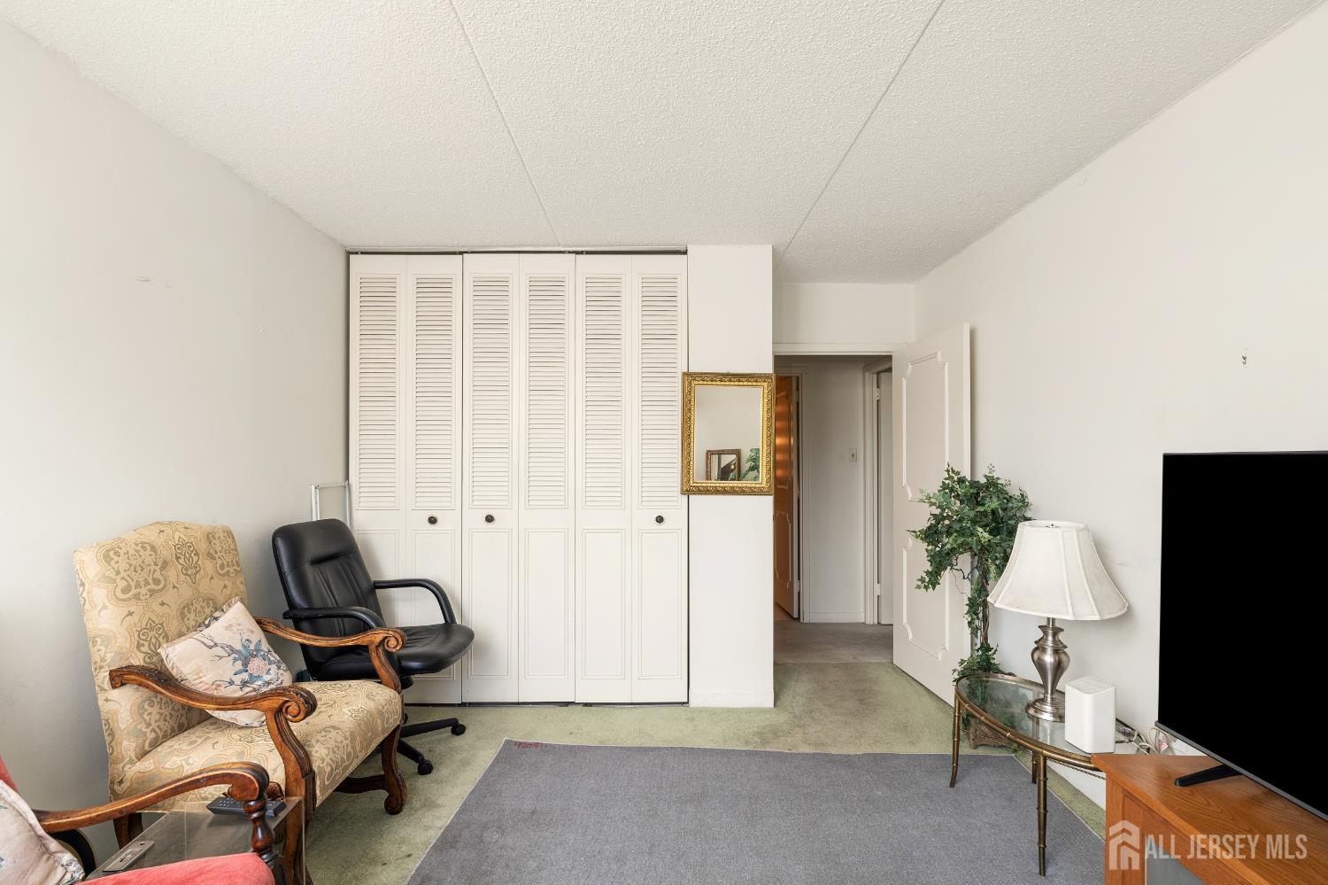 860 Lower Ferry Road, Unit 6D Ewing, NJ 08628 - Photo 21 of 40 a living room with furniture and a flat screen tv