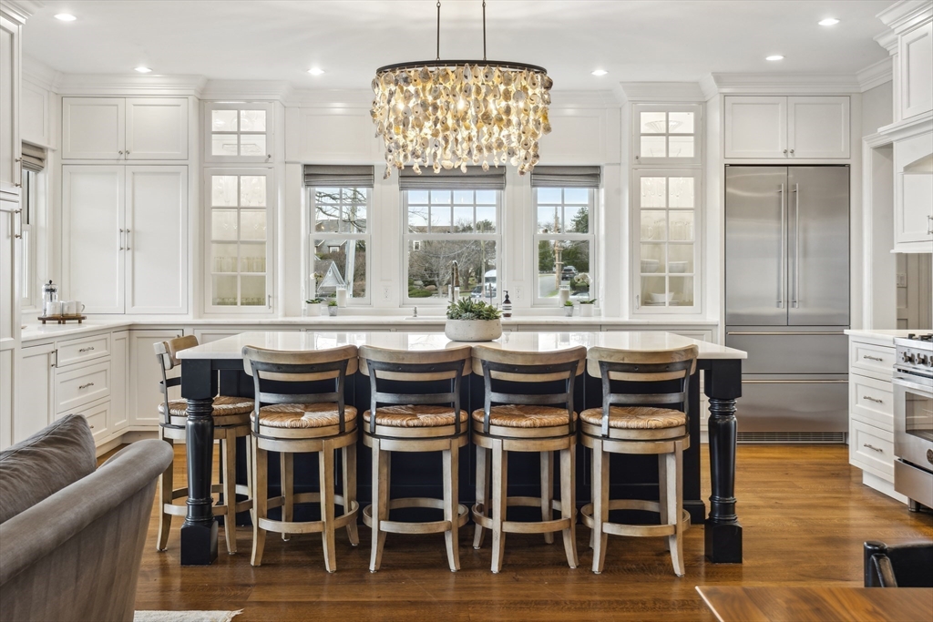 24 Greystone Road Marblehead, MA 01945 - Photo 13 of 42 a view of a dining room with furniture window and outside view