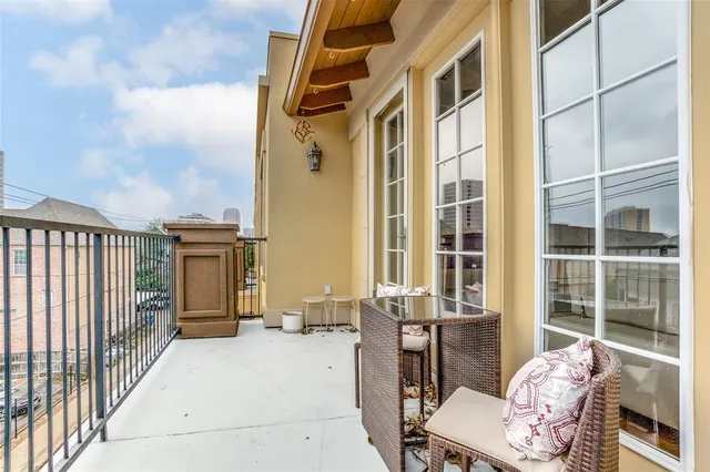 a living room filled with furniture