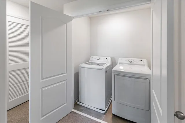 a view of a balcony with an ocean