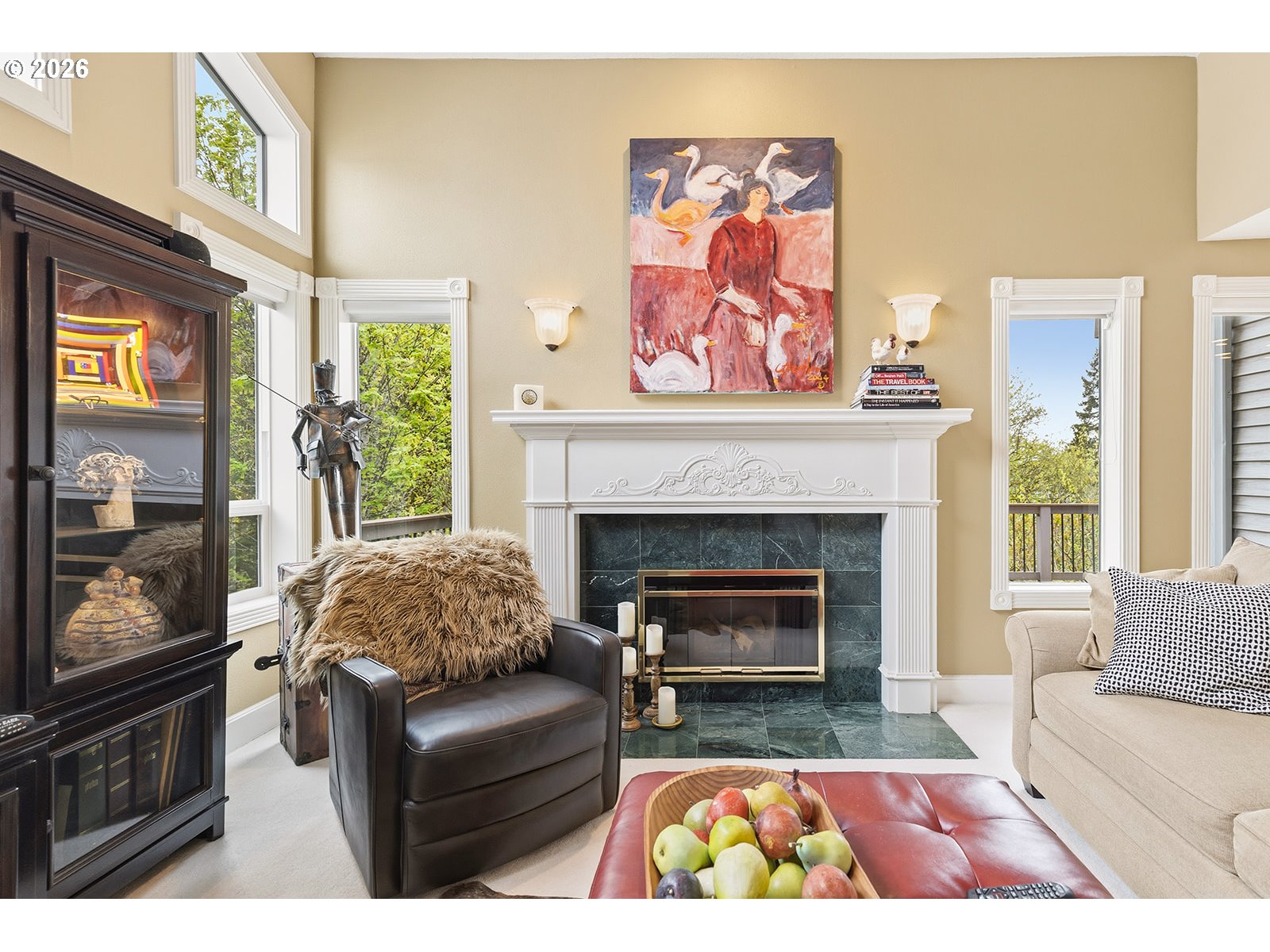 15917 Northeast Union Road, Unit 16 Ridgefield, WA 98642 - Photo 22 of 47 a living room with furniture and a fireplace