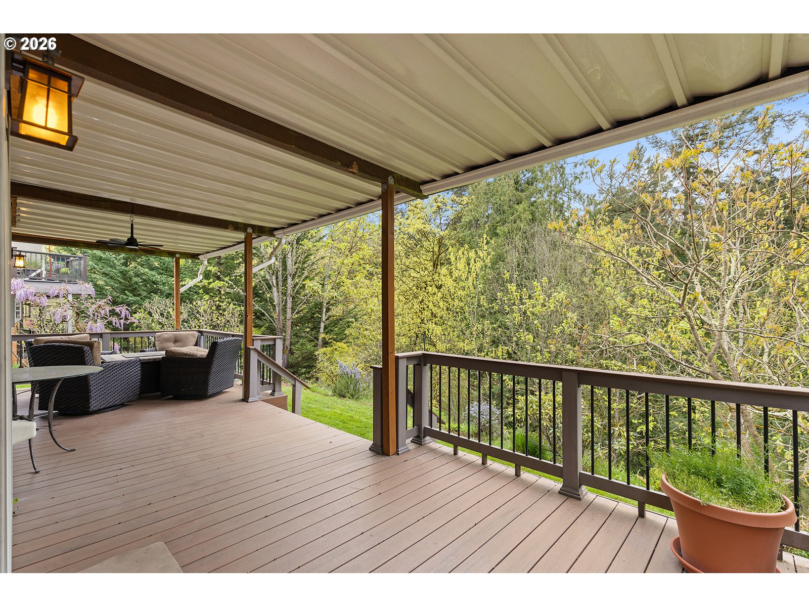 15917 Northeast Union Road, Unit 16 Ridgefield, WA 98642 - Photo 44 of 47 a view of porch with wooden floor