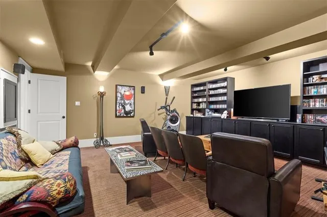 a wooden door in front of a house