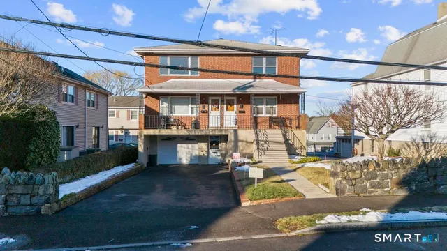 a view of a building with many windows