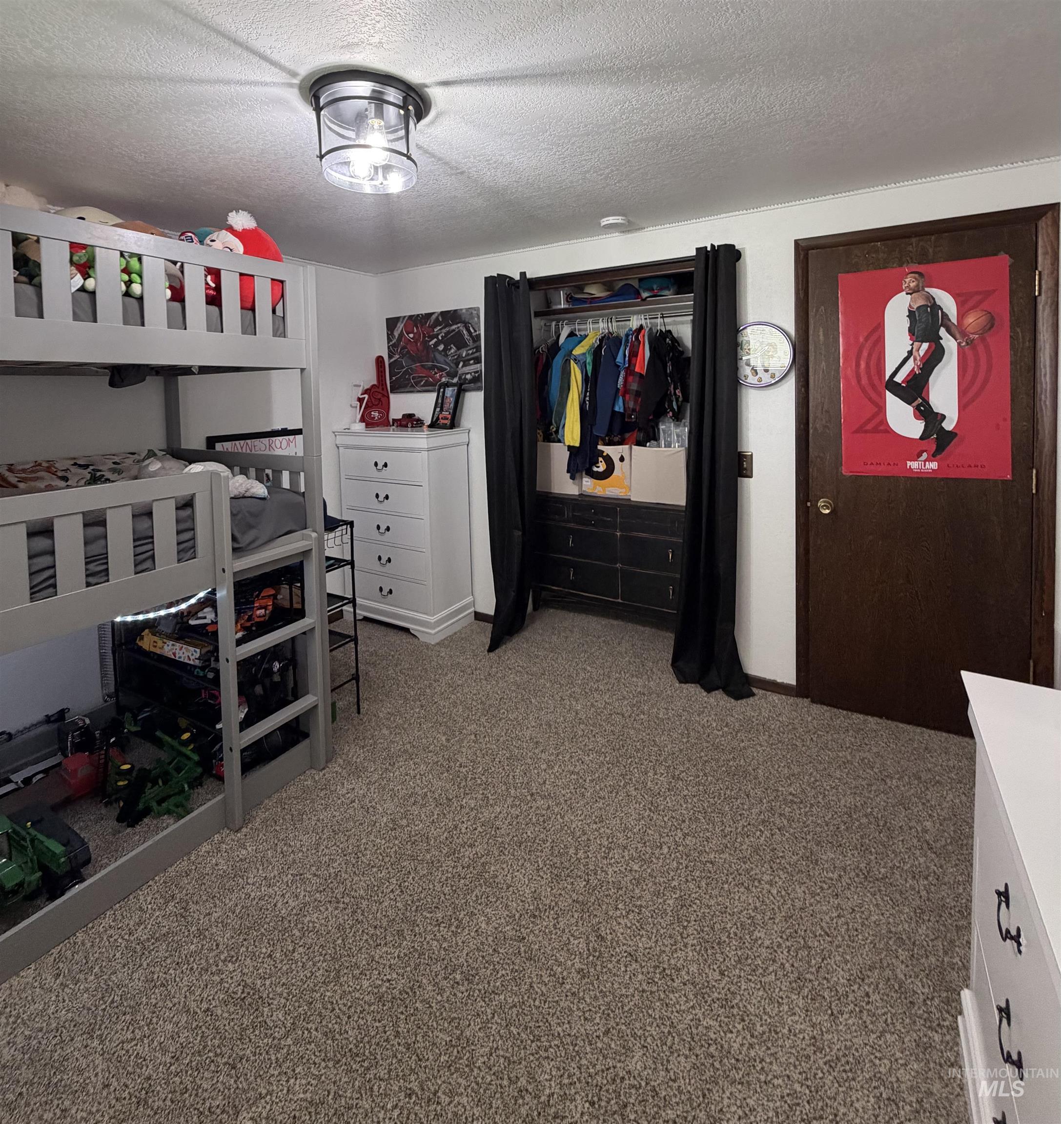 880 Jenkins Creek Road Weiser, ID 83672 - Photo 22 of 43 Plush carpeted flooring anchors this room, complemented by a semi-flush mount ceiling light fixture