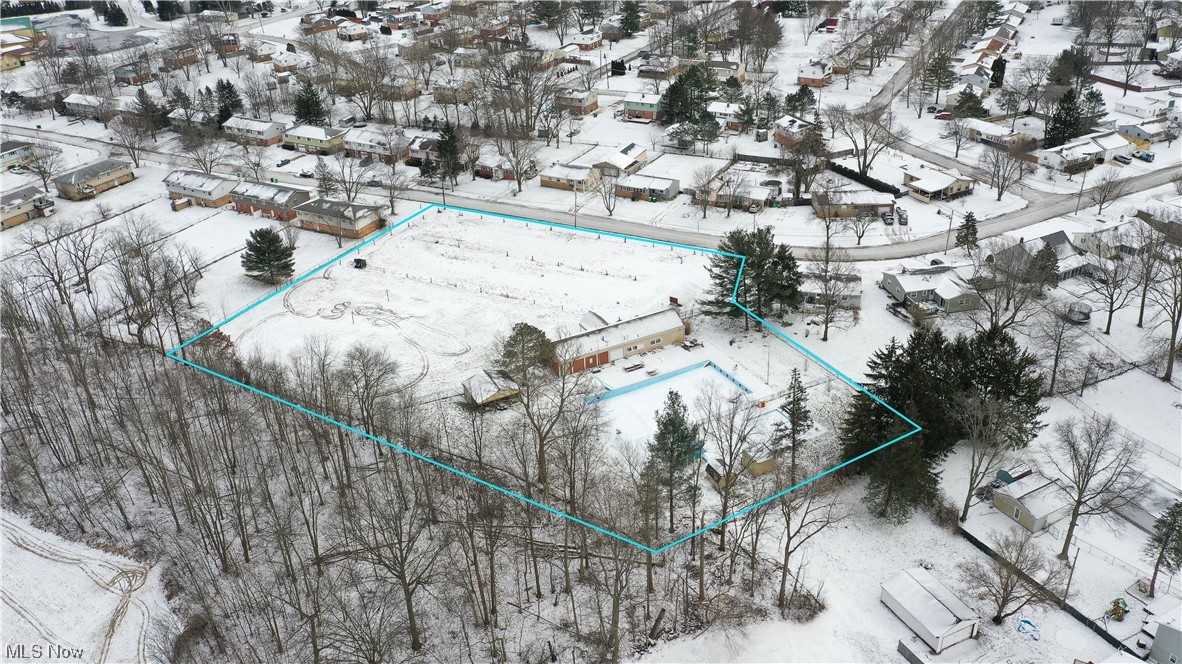 4386 Maplepark Road Stow, OH 44224 - Photo 12 of 20 View of snowy aerial view