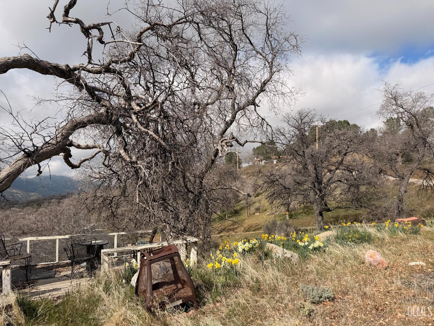 Undisclosed Address Tehachapi, CA 93561 - Photo 3 of 15 a backyard of a house with table and chairs
