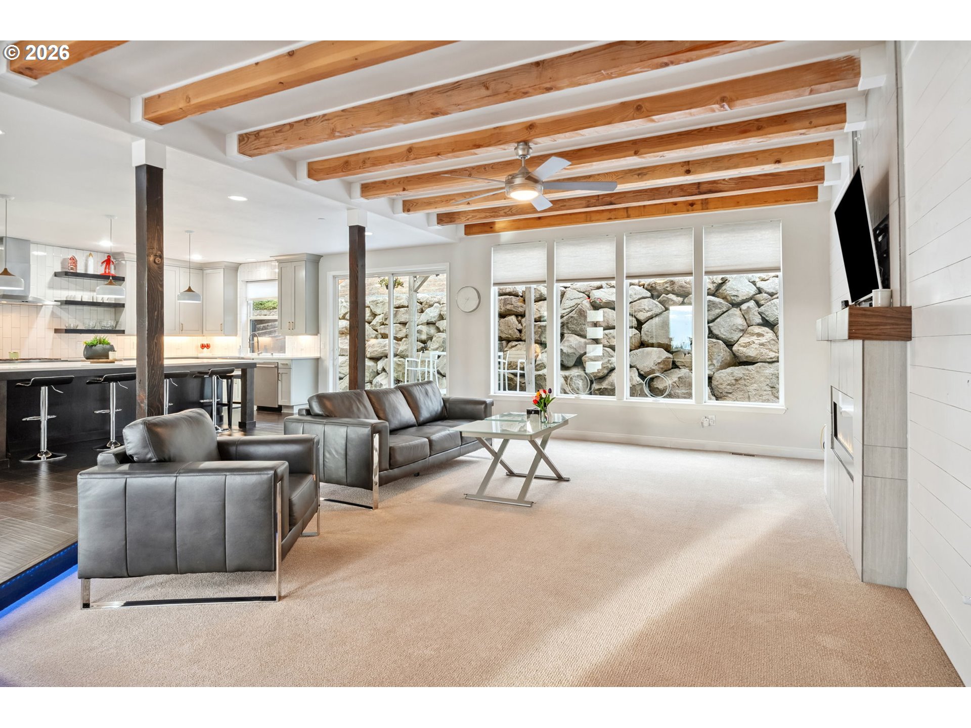 1730 Northwest Klickitat Street Camas, WA 98607 - Photo 12 of 48 a living room with furniture and a large window