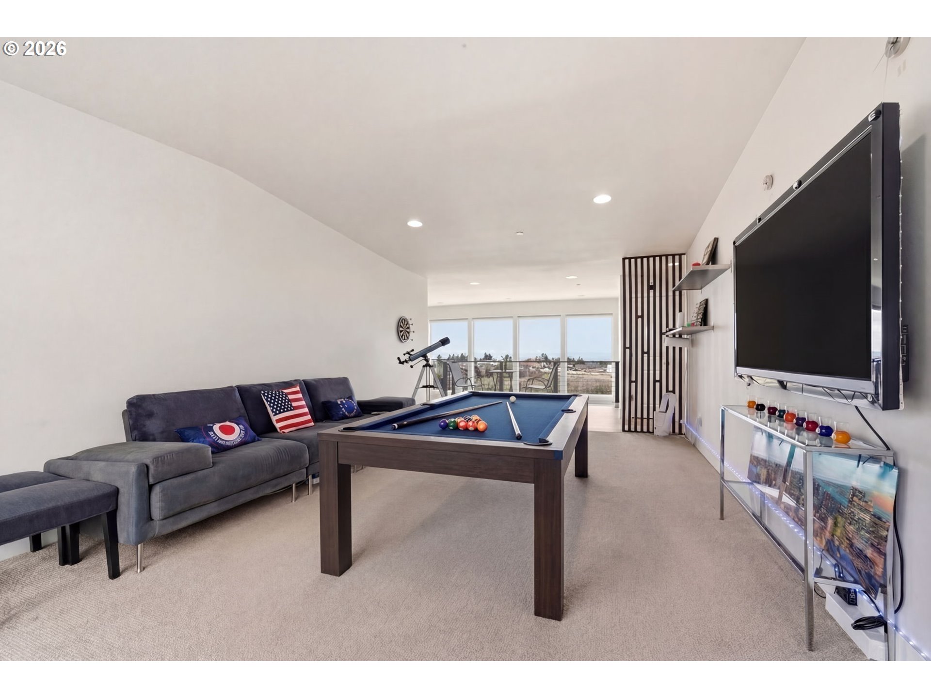 1730 Northwest Klickitat Street Camas, WA 98607 - Photo 33 of 48 a living room with furniture and a flat screen tv