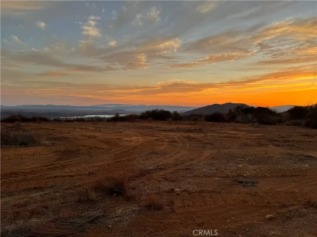a view of lake with mountain