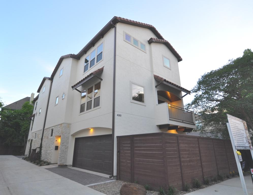 4303 Dickson Street, Unit A Houston, TX 77007 - Photo 2 of 30 a view of a house with a street