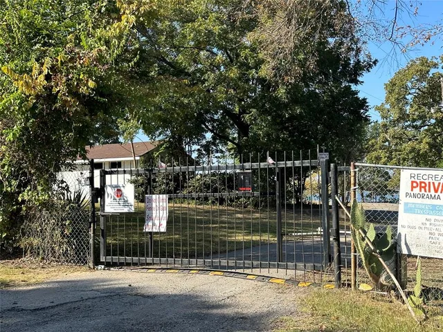 a house view with a garden