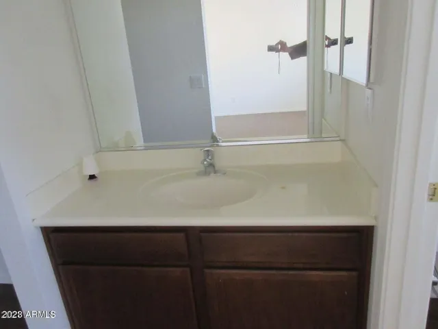 a close view of a sink