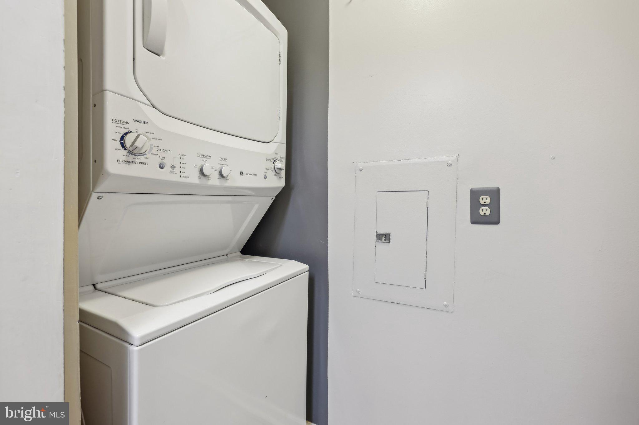 5565 Seminary Road, Unit 108 Falls Church, VA 22041 - Photo 11 of 22 a utility room with dryer and washer