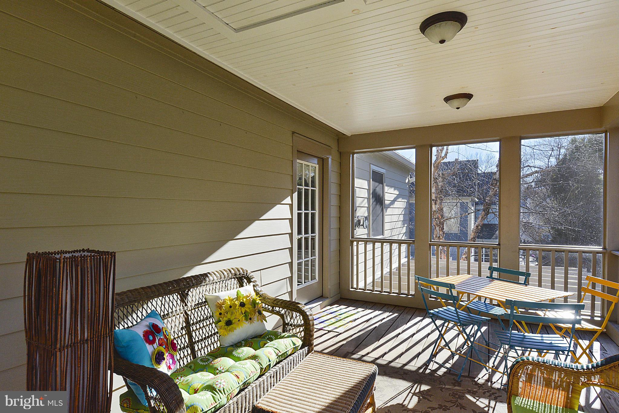 326 Tschiffely Square Road Gaithersburg, MD 20878 - Photo 27 of 30 Master Bedroom Screened Porch