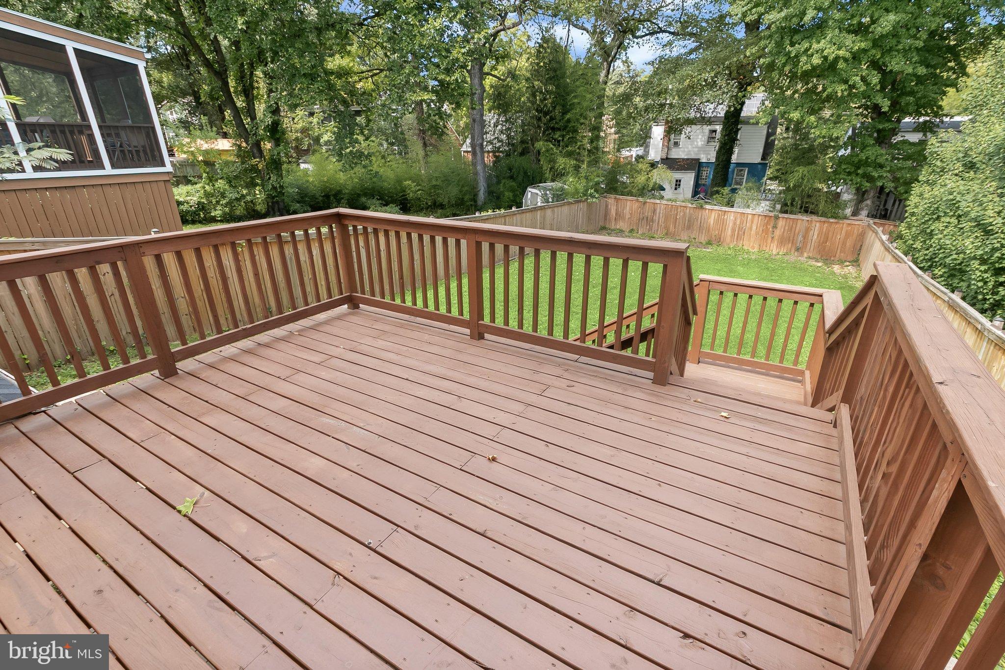4212 Kennedy Street Hyattsville, MD 20781 - Photo 40 of 48 Rear Deck