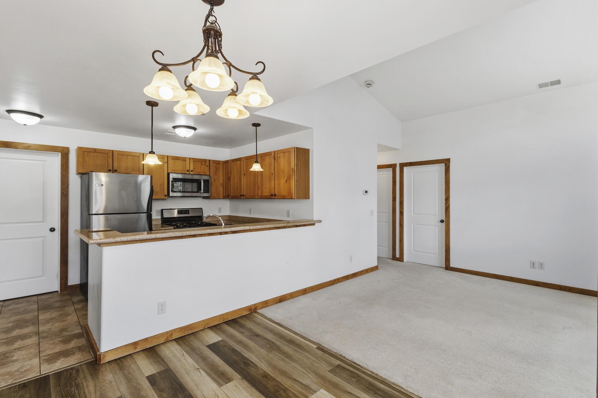 550 Redcliff Circle, Unit D204 Ridgway, CO 81432 - Photo 2 of 19 Kitchen/Dining/Living