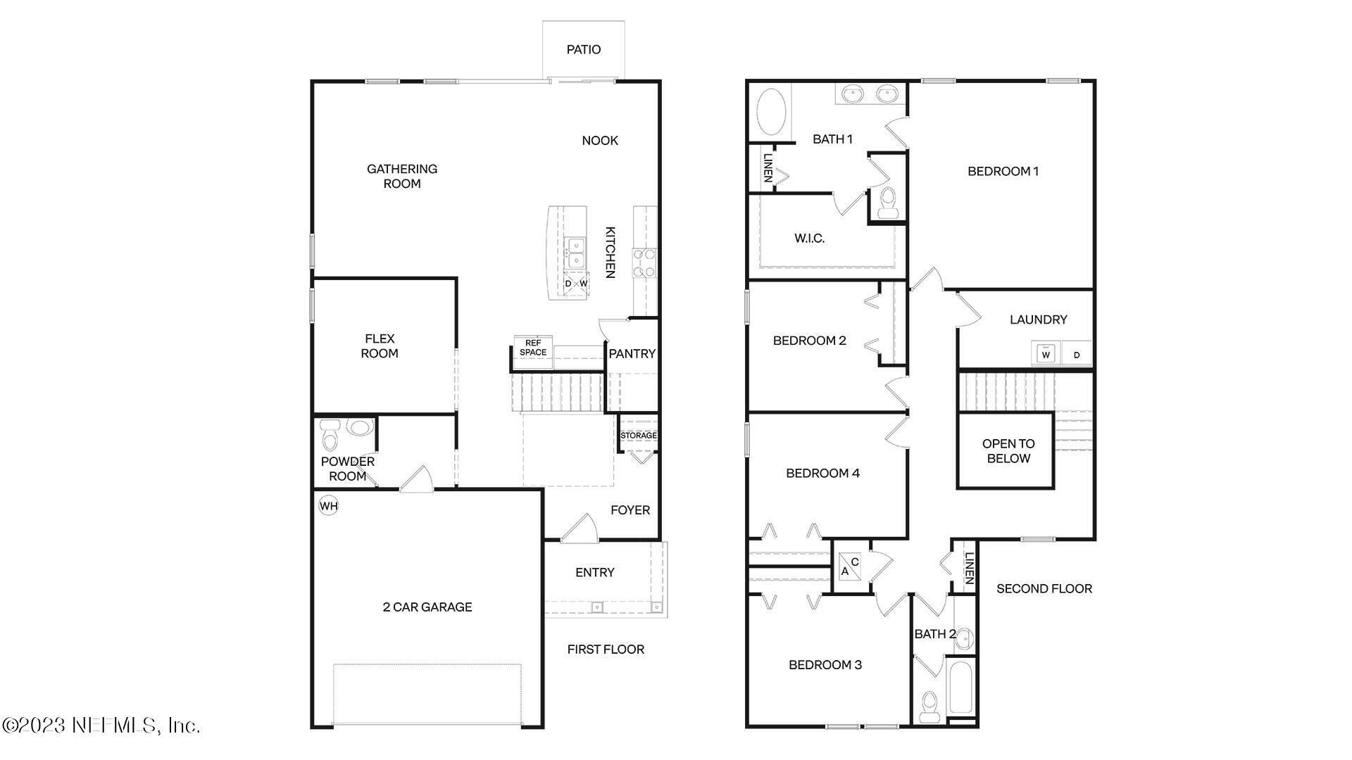 390 Orellana Road St. Augustine, FL 32084 - Photo 3 of 42 2492Brighton_FP_4BR_MAR2023_WEB