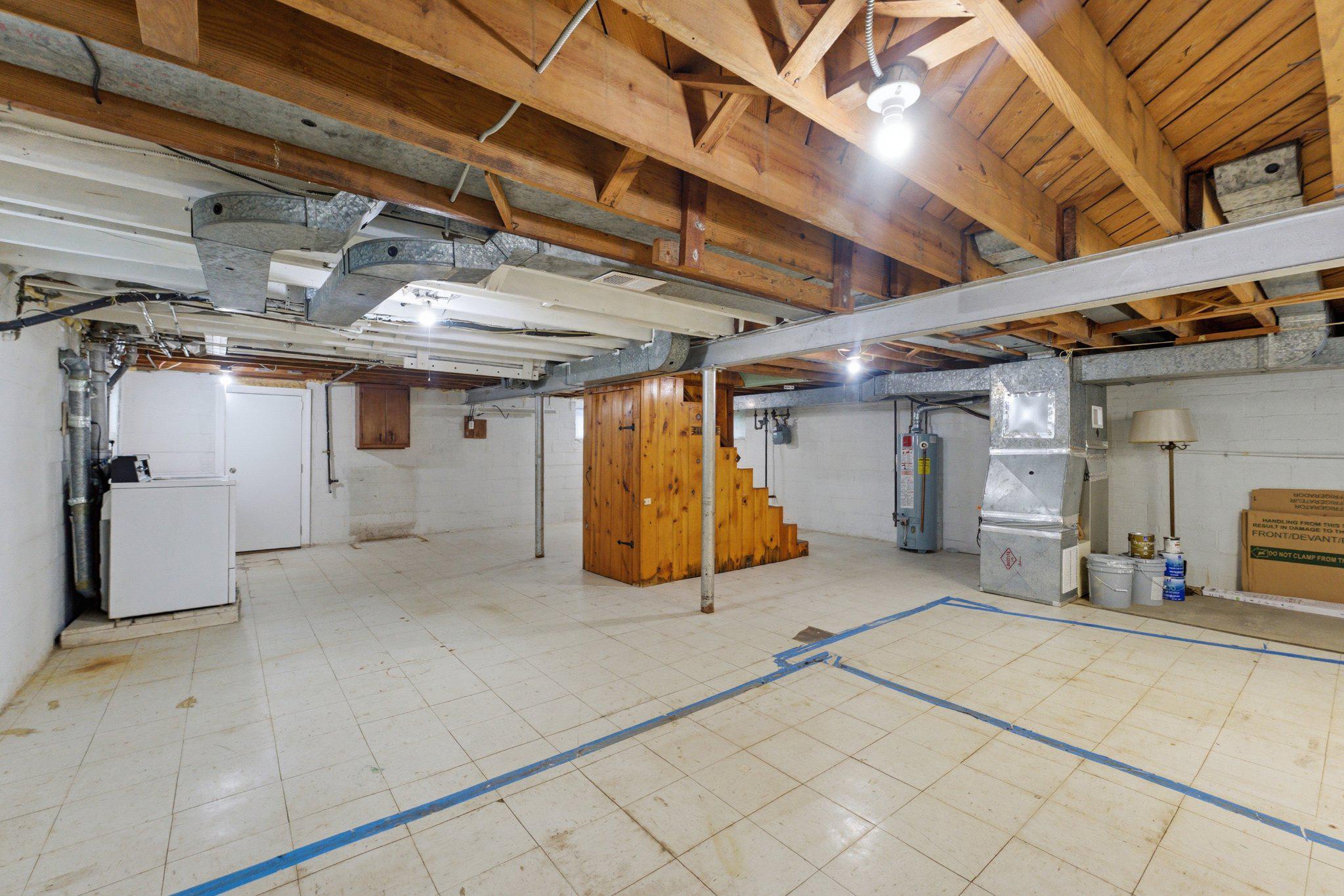 10143 Dallas Avenue Silver Spring, MD 20901 - Photo 40 of 49 Unfinished Basement
