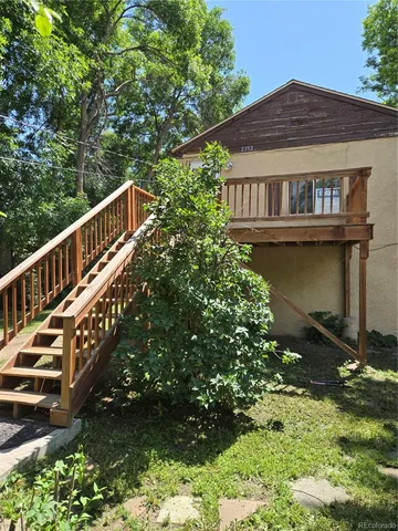 a view of a hardwood floor