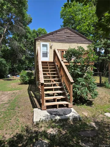 a view of outdoor space and yard