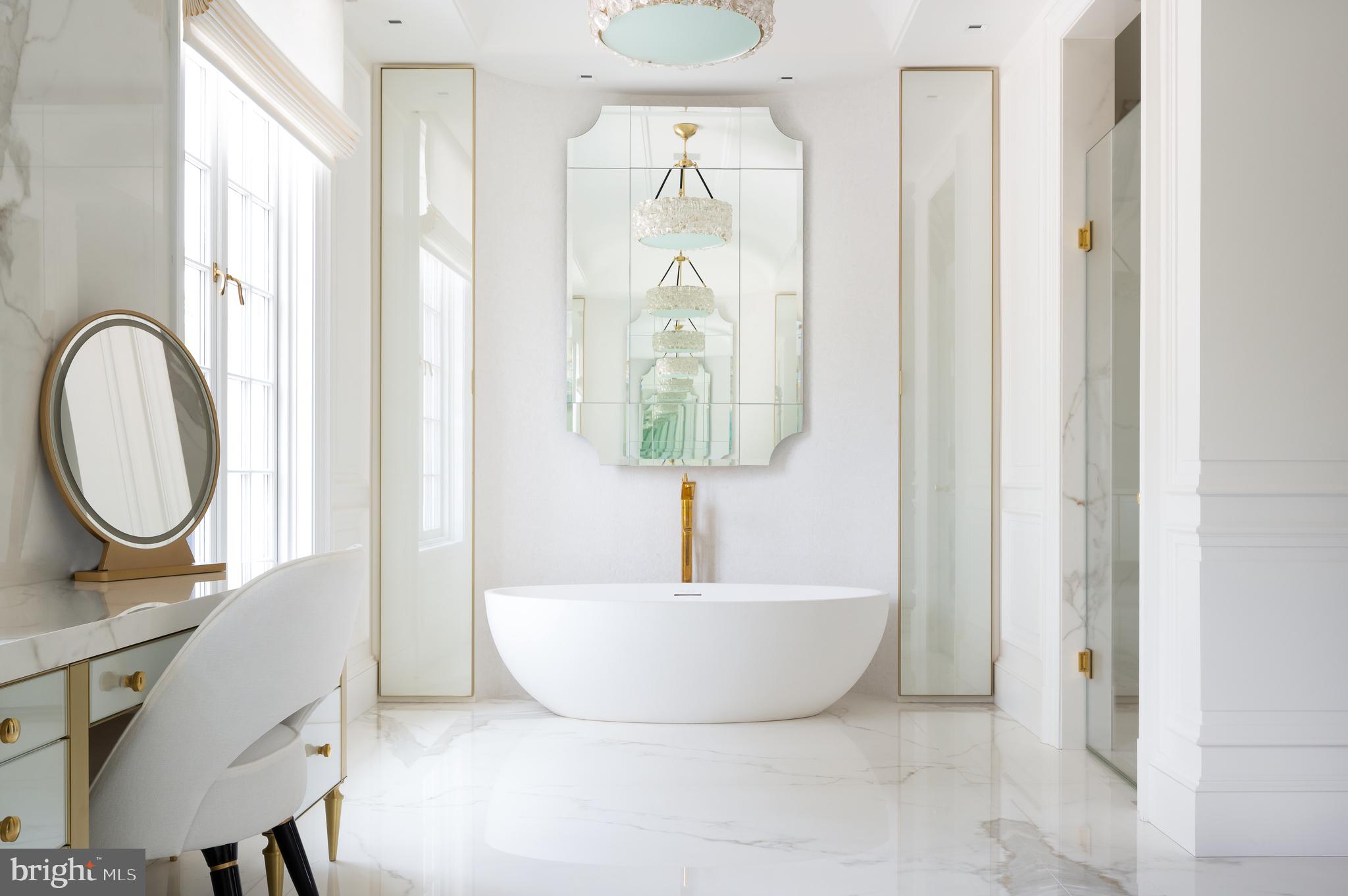 2400 Foxhall Road Northwest Washington, DC 20007 - Photo 29 of 50 Primary Suite Spa-Like Bath