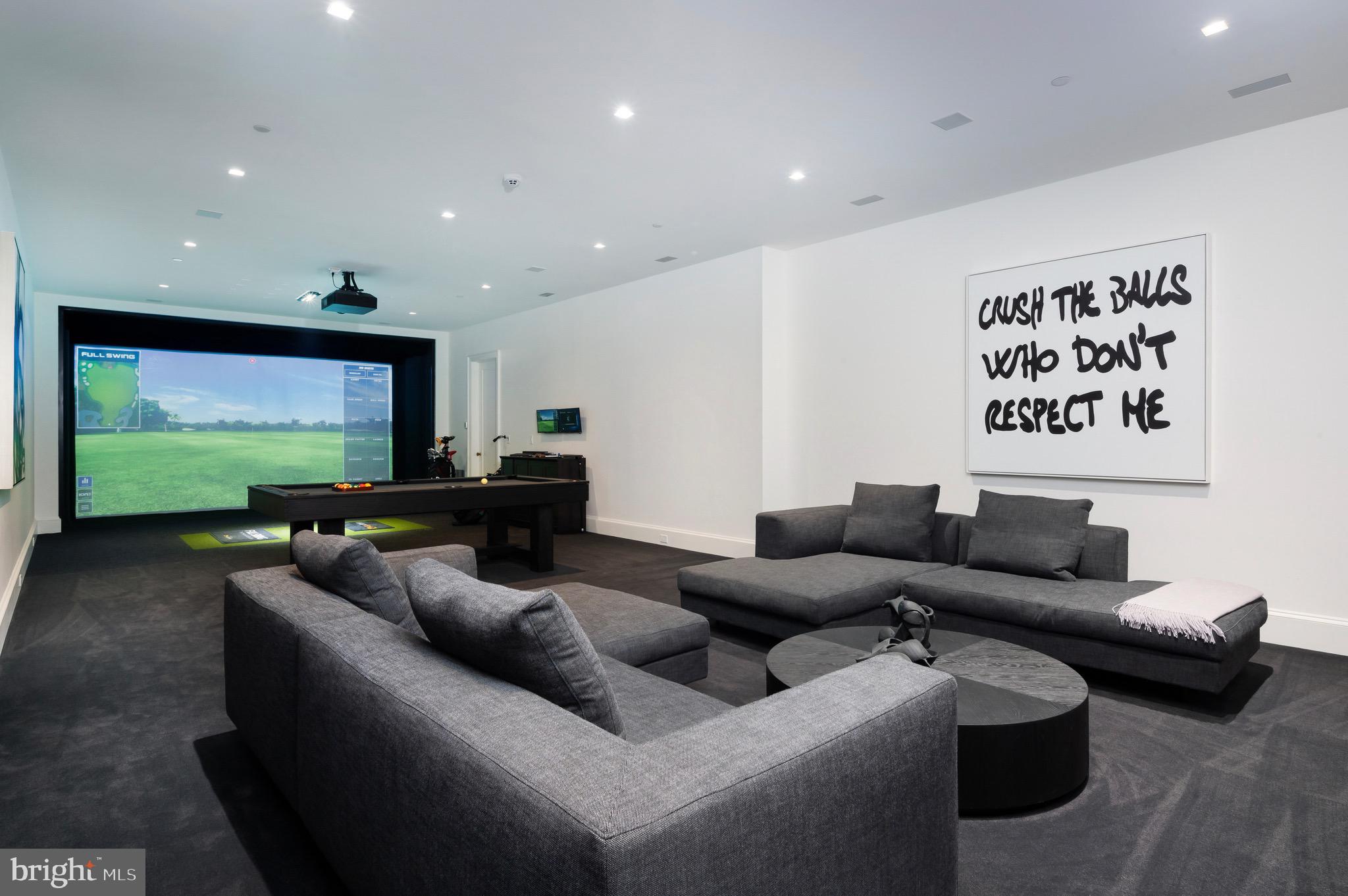 2400 Foxhall Road Northwest Washington, DC 20007 - Photo 40 of 50 Golf Simulator