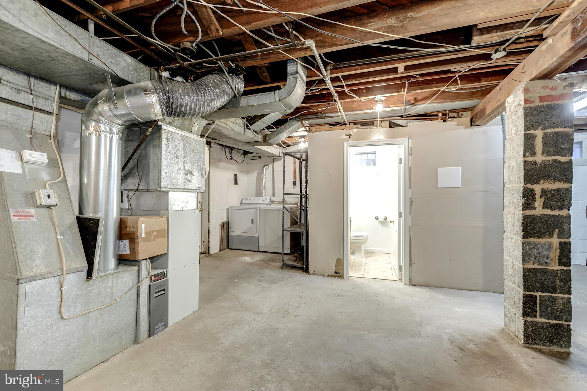 709 Silver Spring Avenue Silver Spring, MD 20910 - Photo 17 of 24 Lower Level Utilities/Great Storage