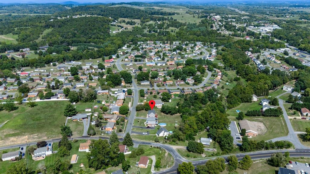15 Rolla Mill Road Verona, VA 24482 - Photo 71 of 73 an aerial view of residential houses with outdoor space and trees