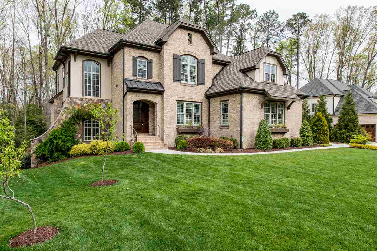 12221 Upper Creek Way Raleigh, NC 27614 - Photo 3 of 30 Side view of this beautiful custom built home. Front exterior