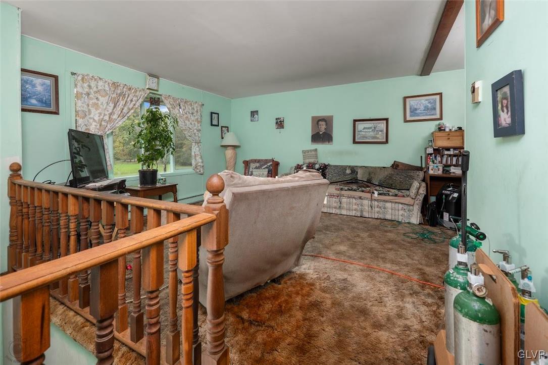 504 Heyer Mill Road Nazareth, PA 18064 - Photo 5 of 26 a living room with furniture and a large window