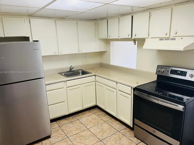 a view of a small space