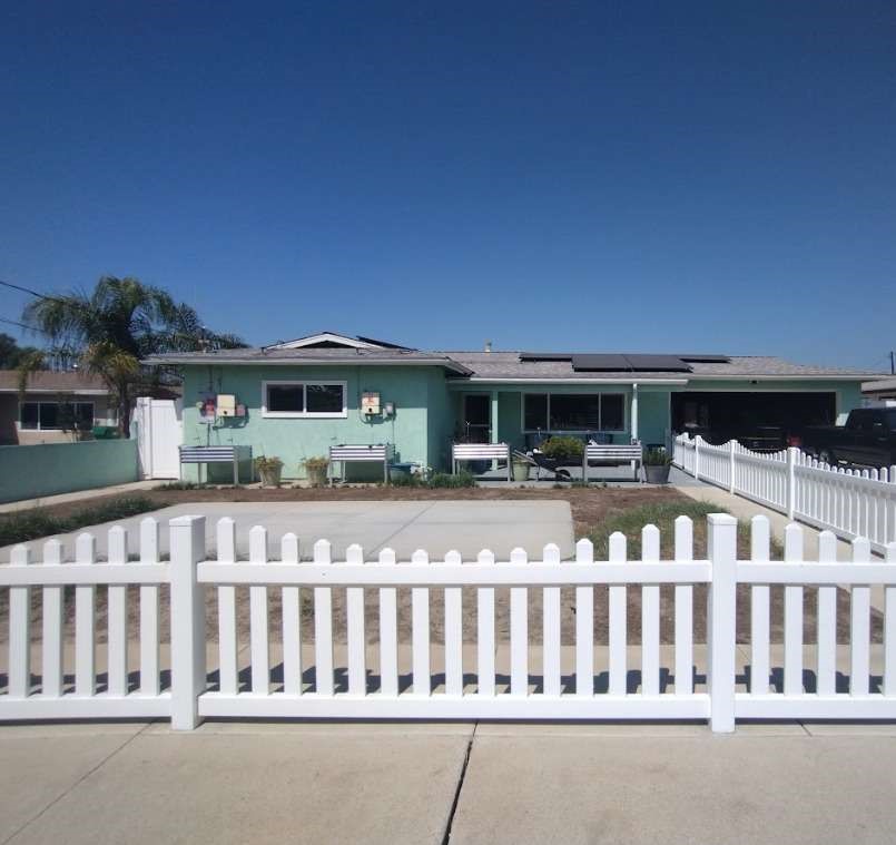 13420 3rd Street Chino, CA 91710 - Photo 1 of 3 a front view of a house with a garden