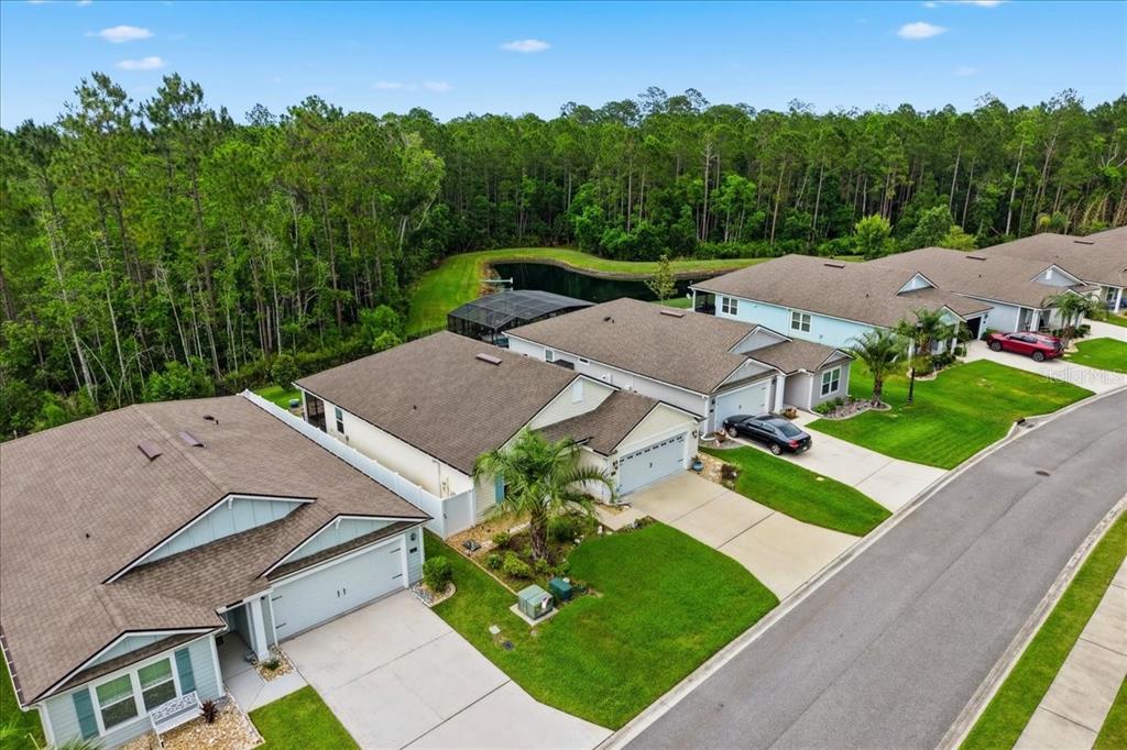 35 Birdie Way Bunnell, FL 32110 - Photo 24 of 57 an aerial view of a house with garden space and street view