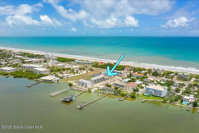 a view of an ocean and beach