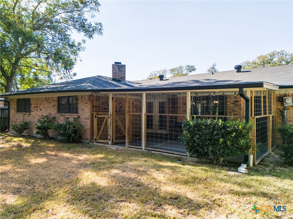 4117 Antelope Trail Temple, TX 76504 - Photo 25 of 30 a view of a house with a yard and potted plants