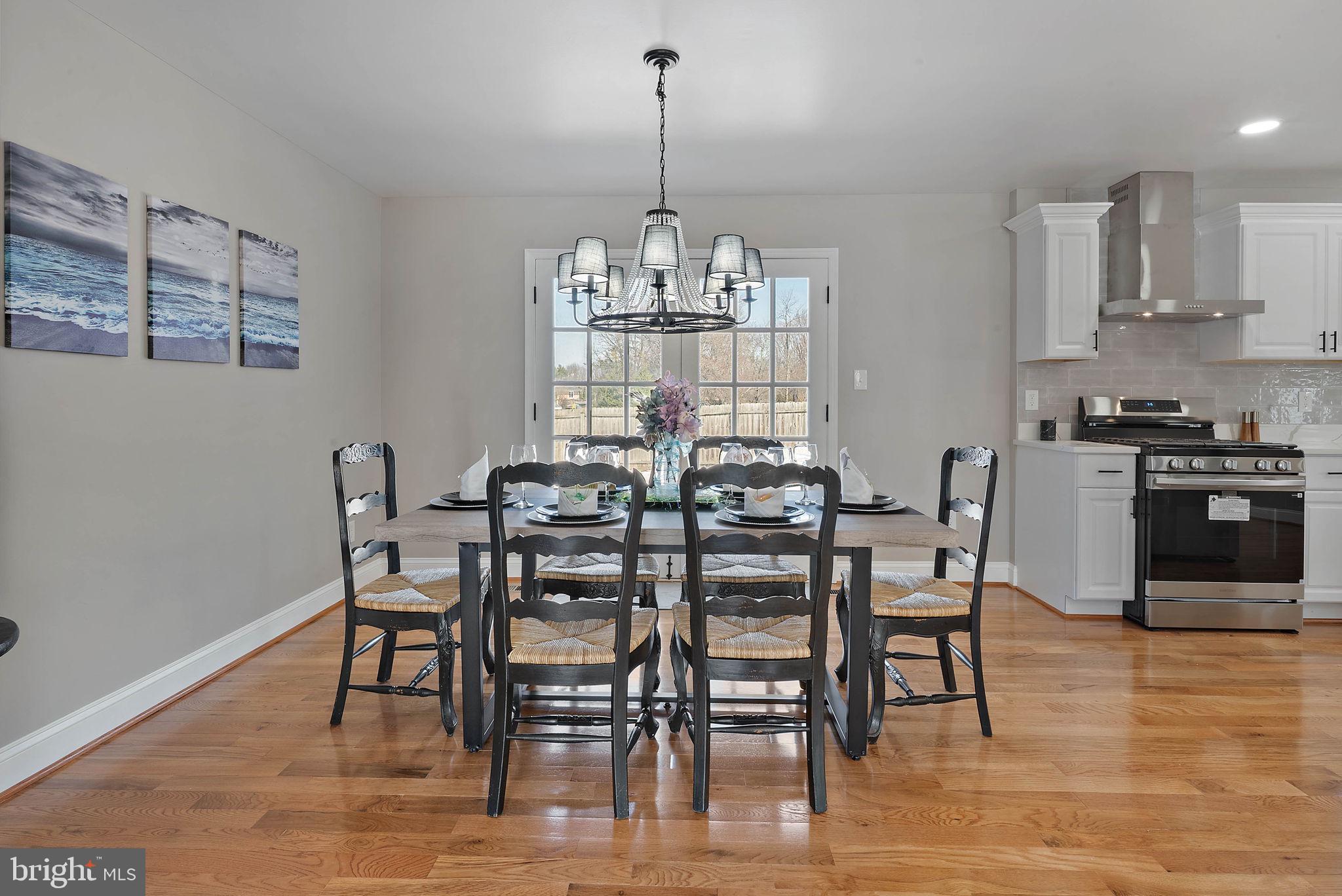 18901 Bloomfield Road Olney, MD 20832 - Photo 15 of 44 Dining room with french doors out to deck
