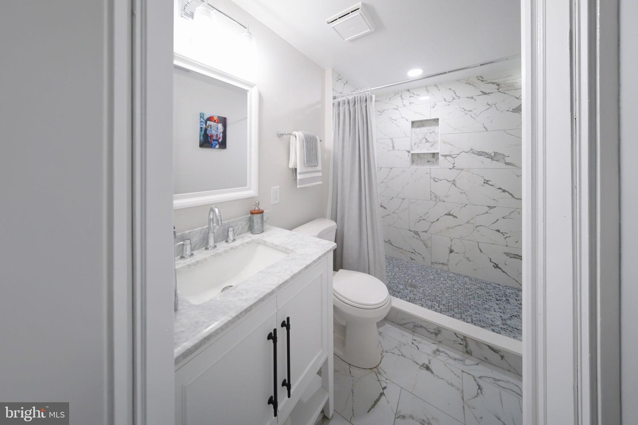 18901 Bloomfield Road Olney, MD 20832 - Photo 33 of 44 Lower level fill bathroom