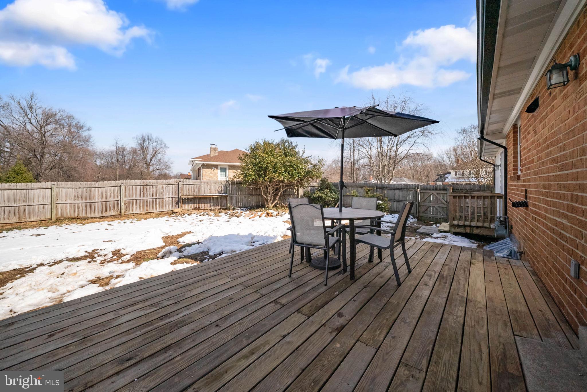 18901 Bloomfield Road Olney, MD 20832 - Photo 41 of 44 Entertaining deck