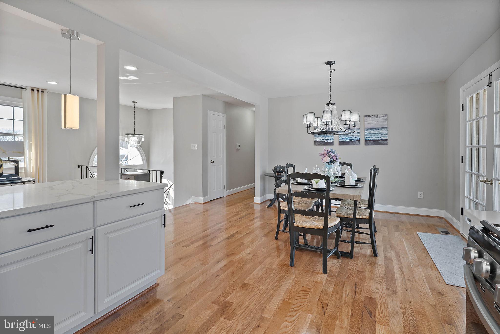 18901 Bloomfield Road Olney, MD 20832 - Photo 8 of 44 Kitchen with open view of main level