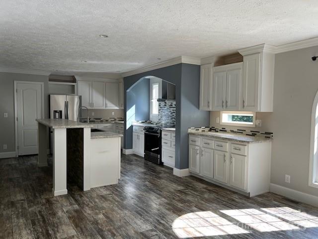 4832 Windy Ridge Road, Unit 2 Morganton, NC 28655 - Photo 11 of 41 a kitchen with granite countertop a sink and stainless steel appliances