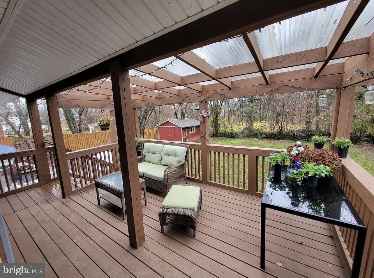 4518 Gage Road Alexandria, VA 22309 - Photo 33 of 42 a view of a porch with furniture