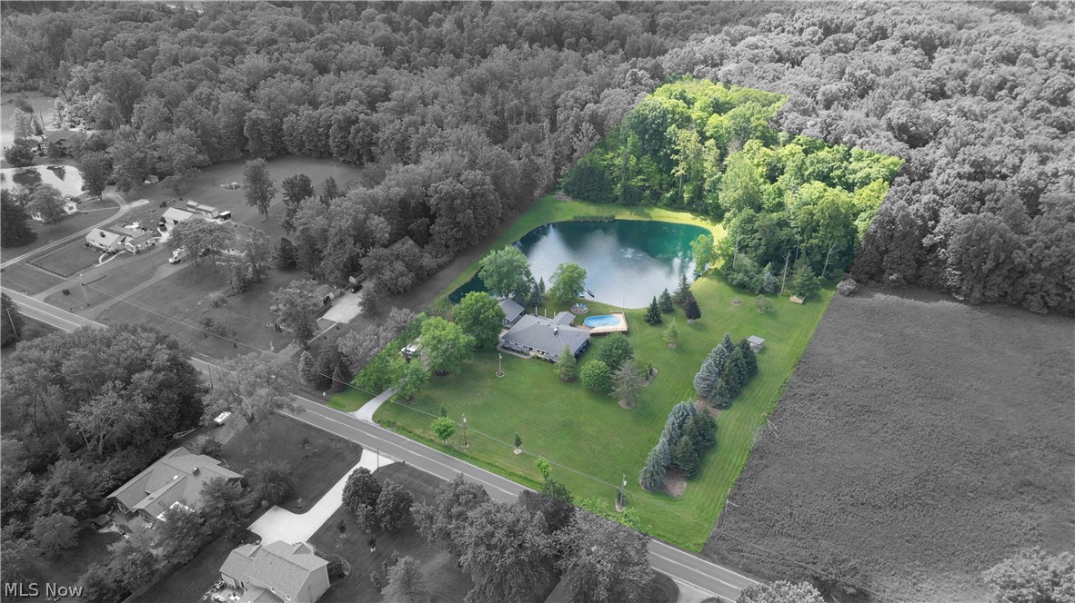 3362 Granger Road Medina, OH 44256 - Photo 48 of 49 Birds eye view of property with a water view