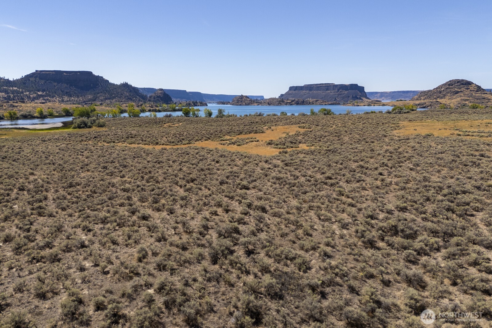 0 Kruk Road Northeast Electric City, WA 99123 - Photo 7 of 8 a view of an ocean and a mountain