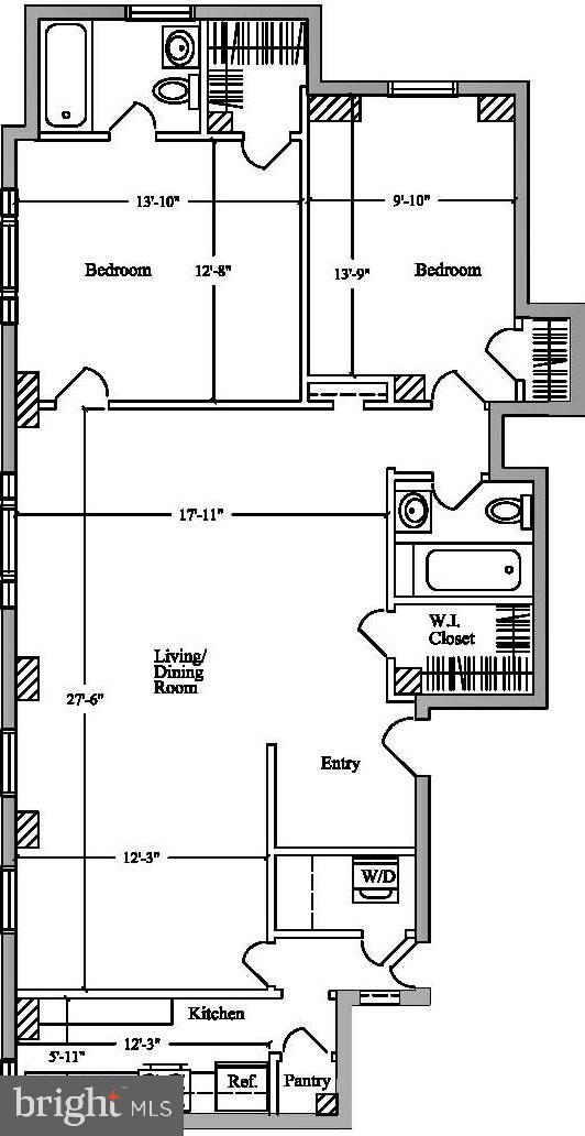 2031 Locust Street, Unit 1503 Philadelphia, PA 19103 - Photo 19 of 24 a picture of a bathroom with a sink